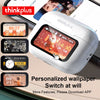 New Original Thinkplus Wireless Bluetooth Earphones ANC Noise Reduction Earbuds HD Mic Call Gamer Headsets LED Touch Screen Control.